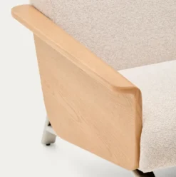 Sofa Amsen 2-Osobowa Beżowa Kave Home