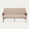 Sofa Amsen 2-Osobowa Jasnobrązowa Kave Home