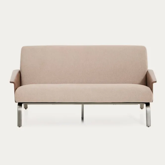 Sofa Amsen 2-Osobowa Jasnobrązowa Kave Home