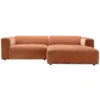Sofa Annie Z Szezlongiem Wildflower Pail Rust Sits