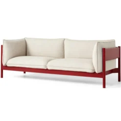 Sofa Arbour 3 Osobowa Hallingdal 220 - Czerwony Lakierowany Buk Hay