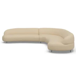 Sofa Aria Narożna 346X346 Cm Denali Beżowa