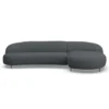 Sofa Aria Z Szezlongiem 316X174 Cm Denali Granatowa