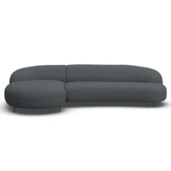 Sofa Aria Z Szezlongiem 316X174 Cm Denali Granatowa