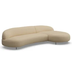 Sofa Aria Z Szezlongiem 316X174 Cm Denali Beżowa
