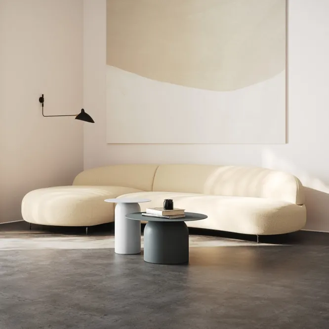 Sofa Aria Z Szezlongiem 316X174 Cm Denali Beżowa