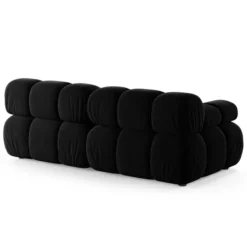 Sofa Bellis 2-Osobowa Czarna Micadoni