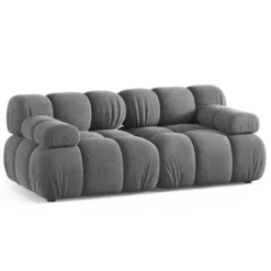 Sofa Bellis 2-Osobowa Szara Micadoni