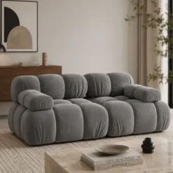 Sofa Bellis 2-Osobowa Szara Micadoni