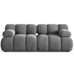 Sofa Bellis 2-Osobowa Szara Micadoni