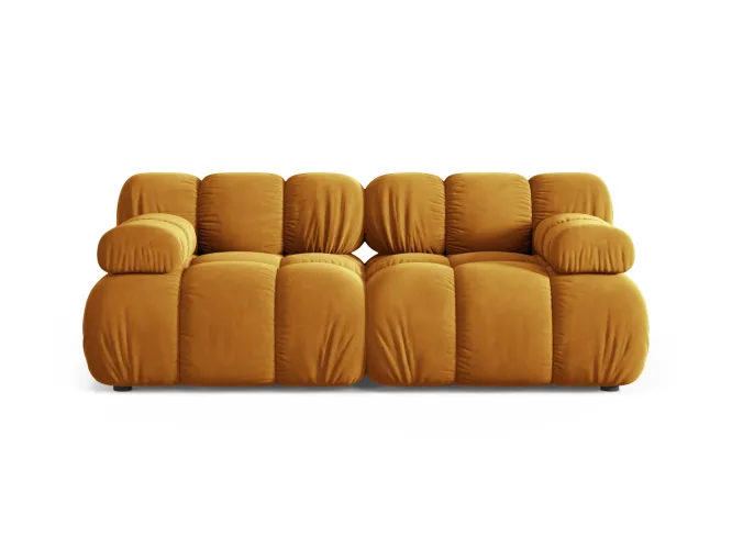 Sofa Bellis 2-Osobowa Żółta Micadoni
