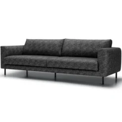 Sofa Billie 3-Osobowa Laura Black Sits