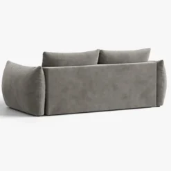 Sofa Bloom 3-Osobowa Szary Welur Micadoni