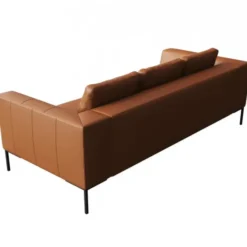 Sofa Born 3 Seater Omaha Cognac Brown
