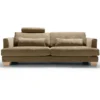Sofa Brandon Z Zagłówkiem 3 Seat Bloom Teddy Brown Sits