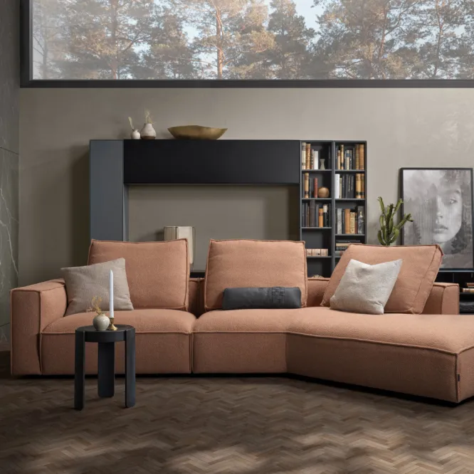 Sofa Brera Brzoskwiniowa Furninova