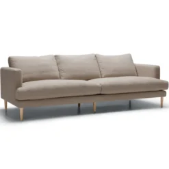 Sofa Britt 3 Seat Heater Beige Sits