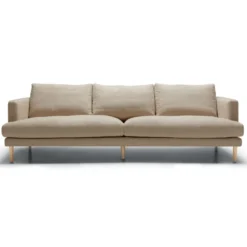 Sofa Britt 3 Seat Heater Light Beige Sits