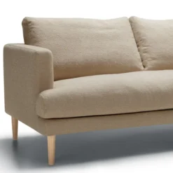 Sofa Britt 3 Seat Heater Light Beige Sits