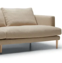 Sofa Britt 3 Seat Heater Light Beige Sits