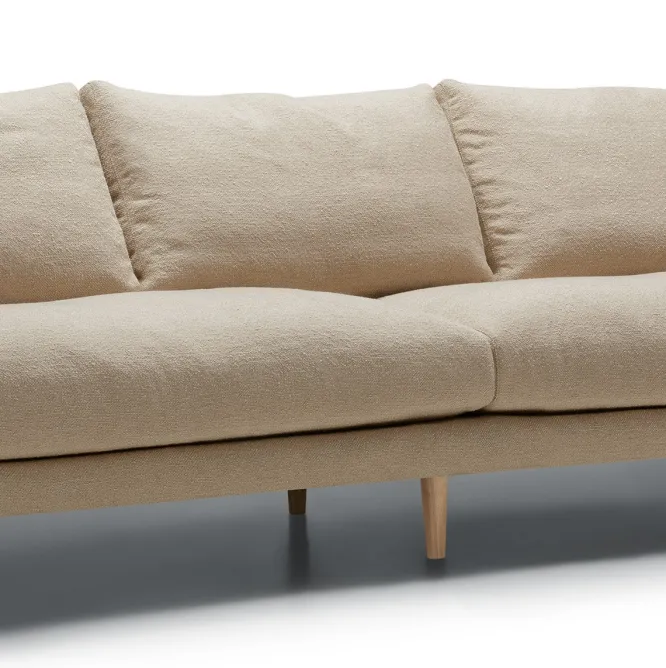 Sofa Britt 3 Seat Heater Light Beige Sits