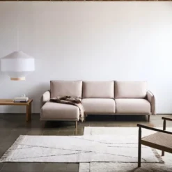 Sofa Carlota Z Szezlongiem Kave Home