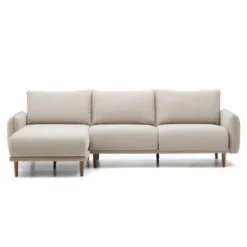 Sofa Carlota Z Szezlongiem Kave Home
