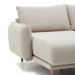 Sofa Carlota Z Szezlongiem Kave Home