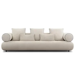Sofa Casablanca 3 Osobowa Beżowa Nordic Line