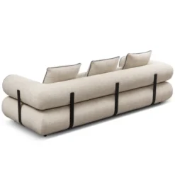 Sofa Casablanca 3 Osobowa Beżowa Nordic Line