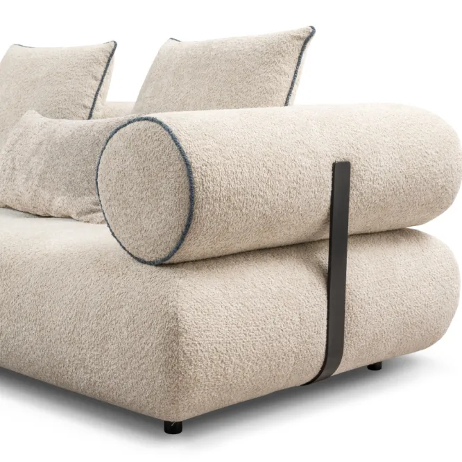 Sofa Casablanca 3 Osobowa Beżowa Nordic Line