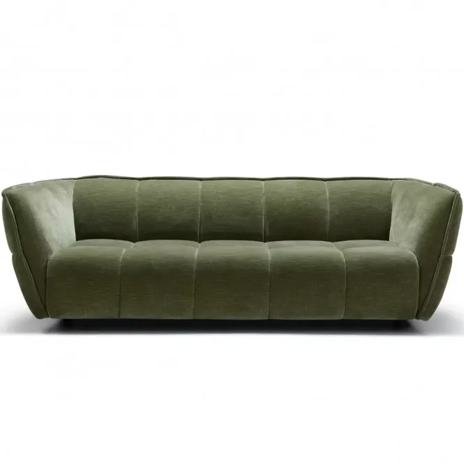 Sofa Clyde 3 Seat Wildflower Forest Green Sits