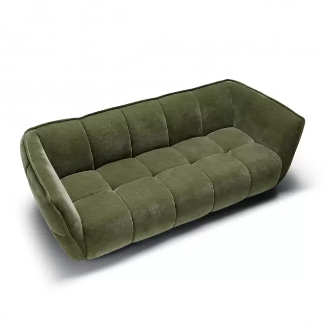 Sofa Clyde 3 Seat Wildflower Forest Green Sits
