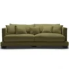 Sofa Colorado 3 Seater Moss Dark Green Sits