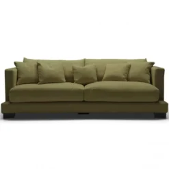 Sofa Colorado 3 Seater Moss Dark Green Sits