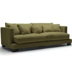 Sofa Colorado 3 Seater Moss Dark Green Sits