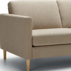 Sofa Domino 2 Seat Heather Light Beige Sits
