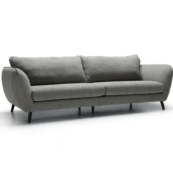 Sofa Emma 3 Seat Sneak Grey Sits