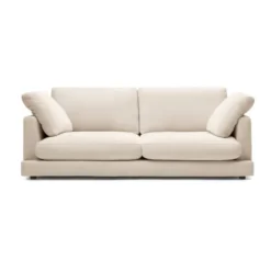 Sofa Gala 3 Osobowa Beżowa Kave Home