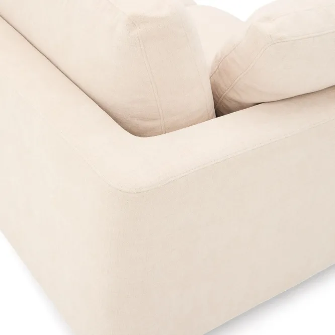 Sofa Gala 4 Osobowa Beżowa Kave Home