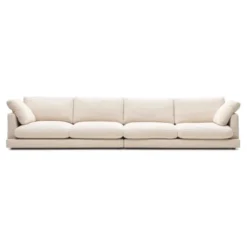 Sofa Gala 6 Osobowa Beżowa Kave Home