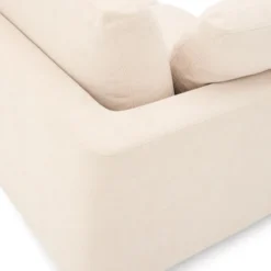 Sofa Gala Z Lewym Szezlongiem Beżowa Kave Home