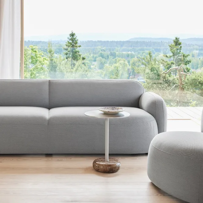 Sofa Gem 3-Osobowa Brusvik Light Grey Northern