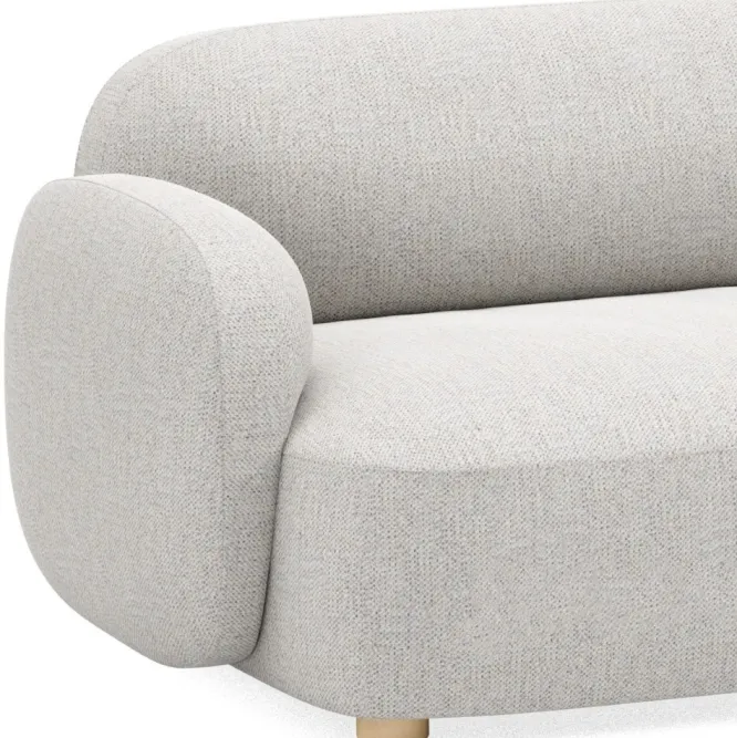 Sofa Gem 3-Osobowa Brusvik Light Grey Northern