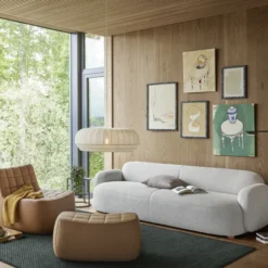 Sofa Gem 3-Osobowa Brusvik Light Brown Northern