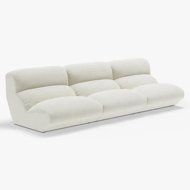 Sofa Hi Lo Av54 3-Osobowa Beżowa Andtradition