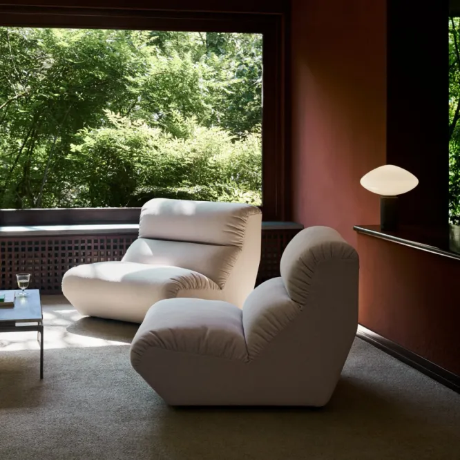 Sofa Hi Lo Av54 2-Osobowa Beżowa Andtradition