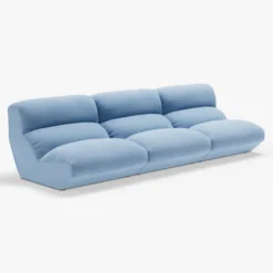 Sofa Hi Lo Av54 3-Osobowa Błękitna Andtradition