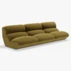 Sofa Hi Lo Av54 3-Osobowa Zielona Andtradition