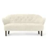 Sofa Ingeborg Sheepskin Off White Nóżki Dąb Przydymiony By Lassen